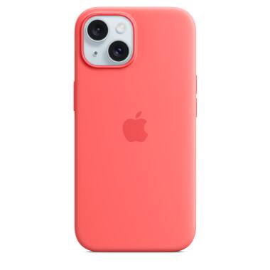 Etui do iPhone 15 Apple Silicone MagSafe - Guava 